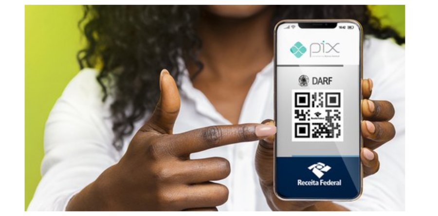A Receita Federal passou a inserir um QR Code nos novos modelos de Darf para que os contribuintes possam pagar os tributos federais utilizando o PIX.